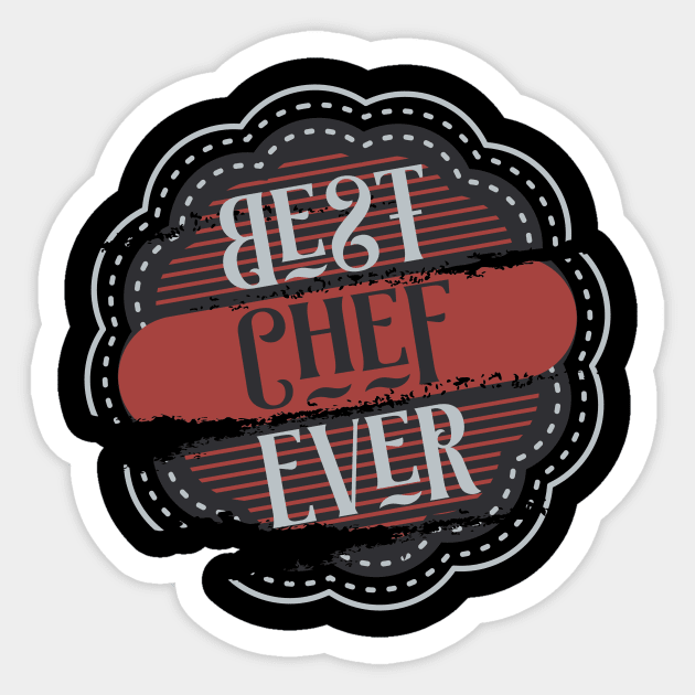 Best Chef Ever Sticker by DimDom